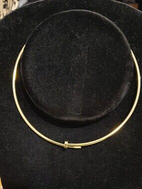 Gold Collar Choker Necklace - Women Jewelry